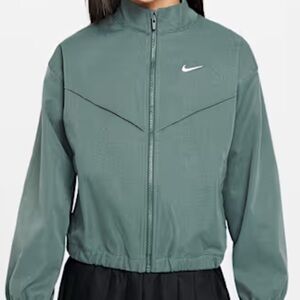 Nike Forest Green Girls Oversized Jacket